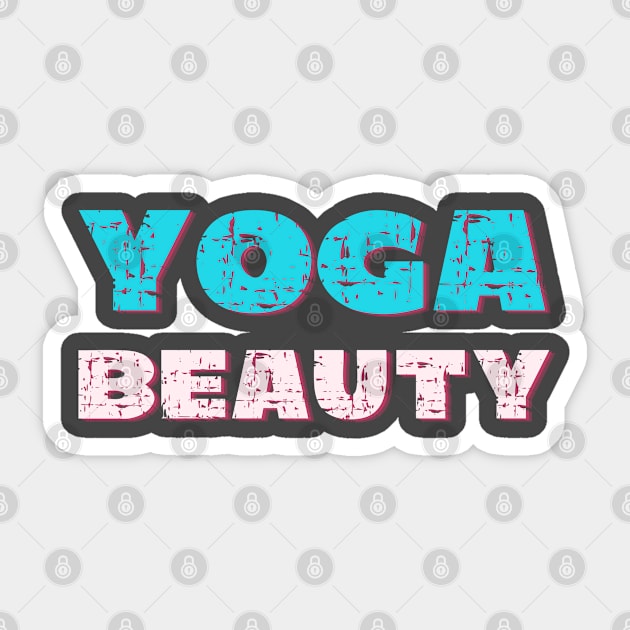 Yoga beauty Sticker by Red Yoga